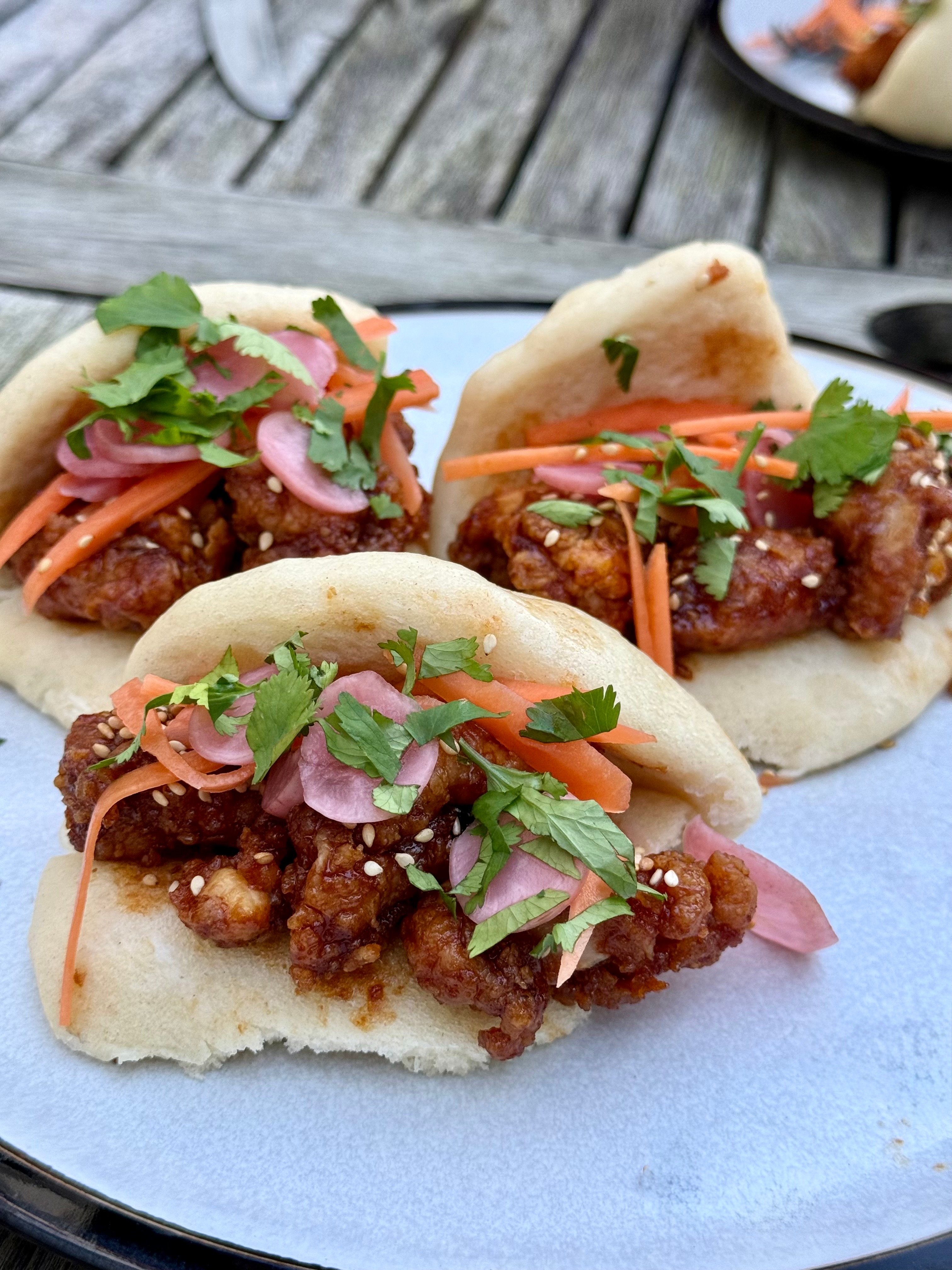Korean Chicken Bao