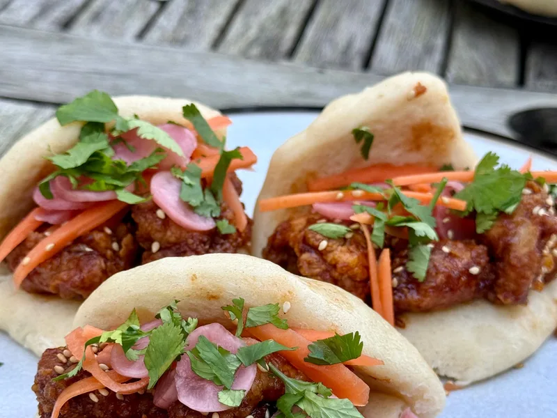 Korean Chicken Bao