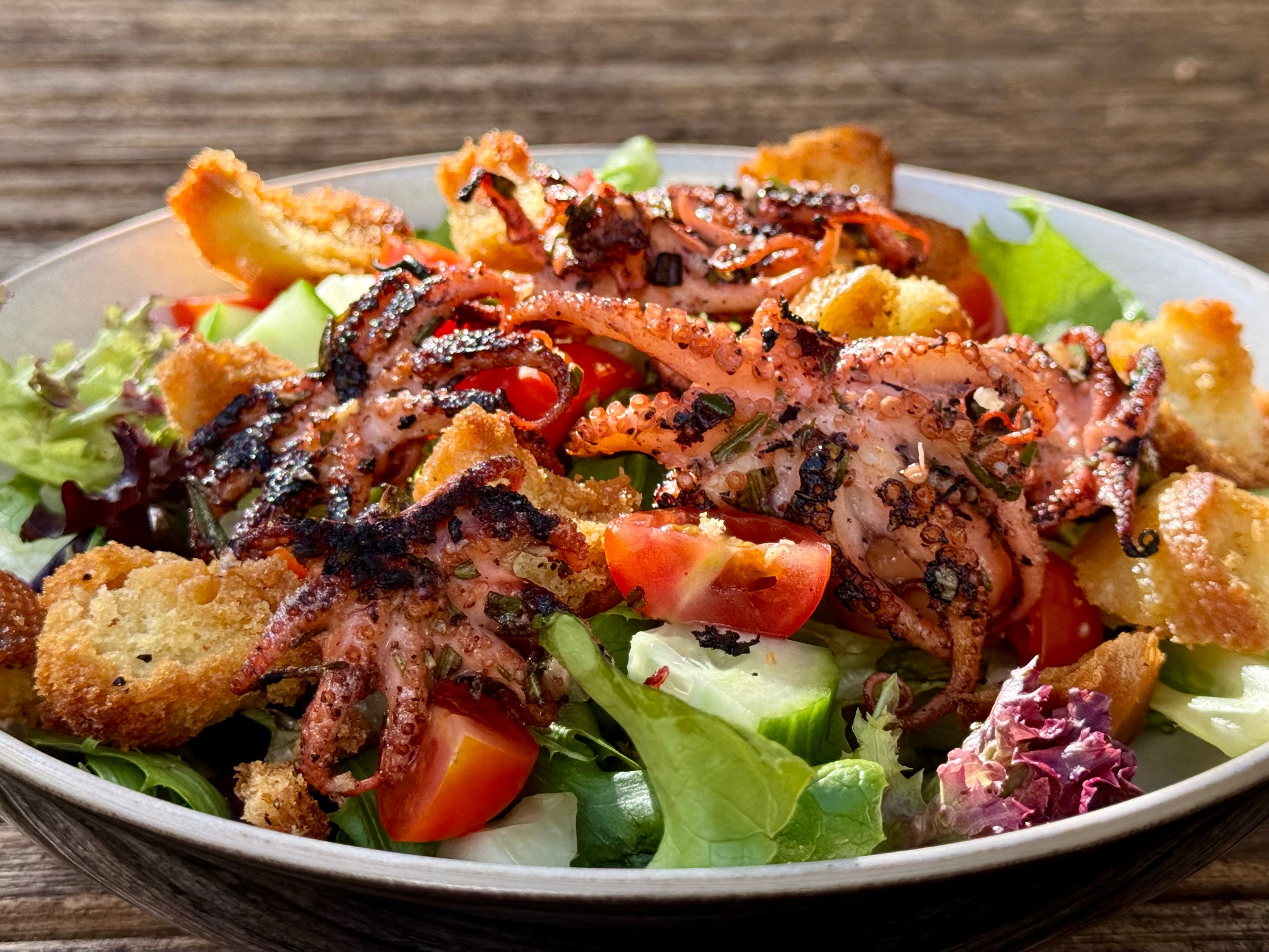 Wood-fired Octopus Salad