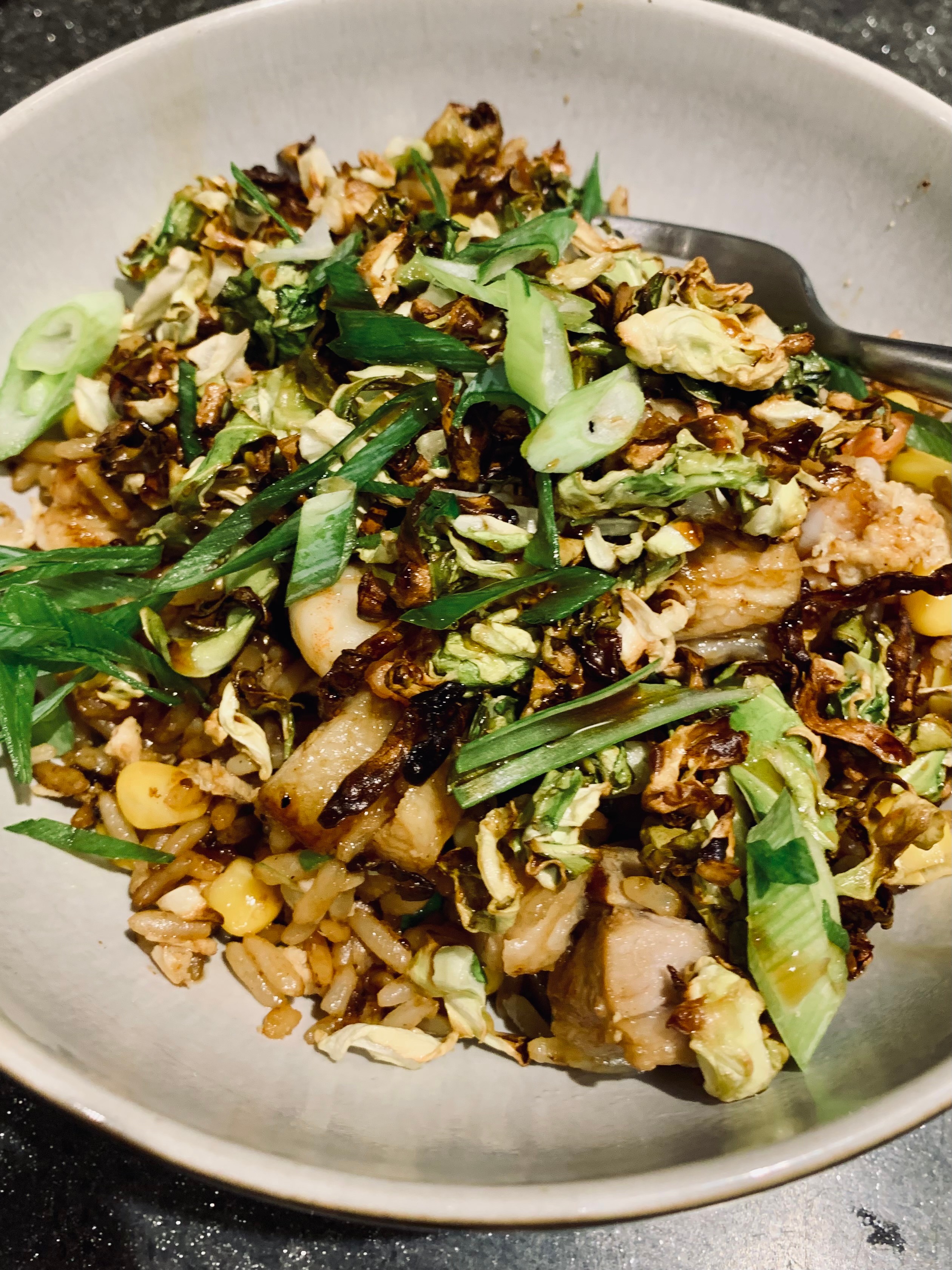 Pork Egg Fried Rice
