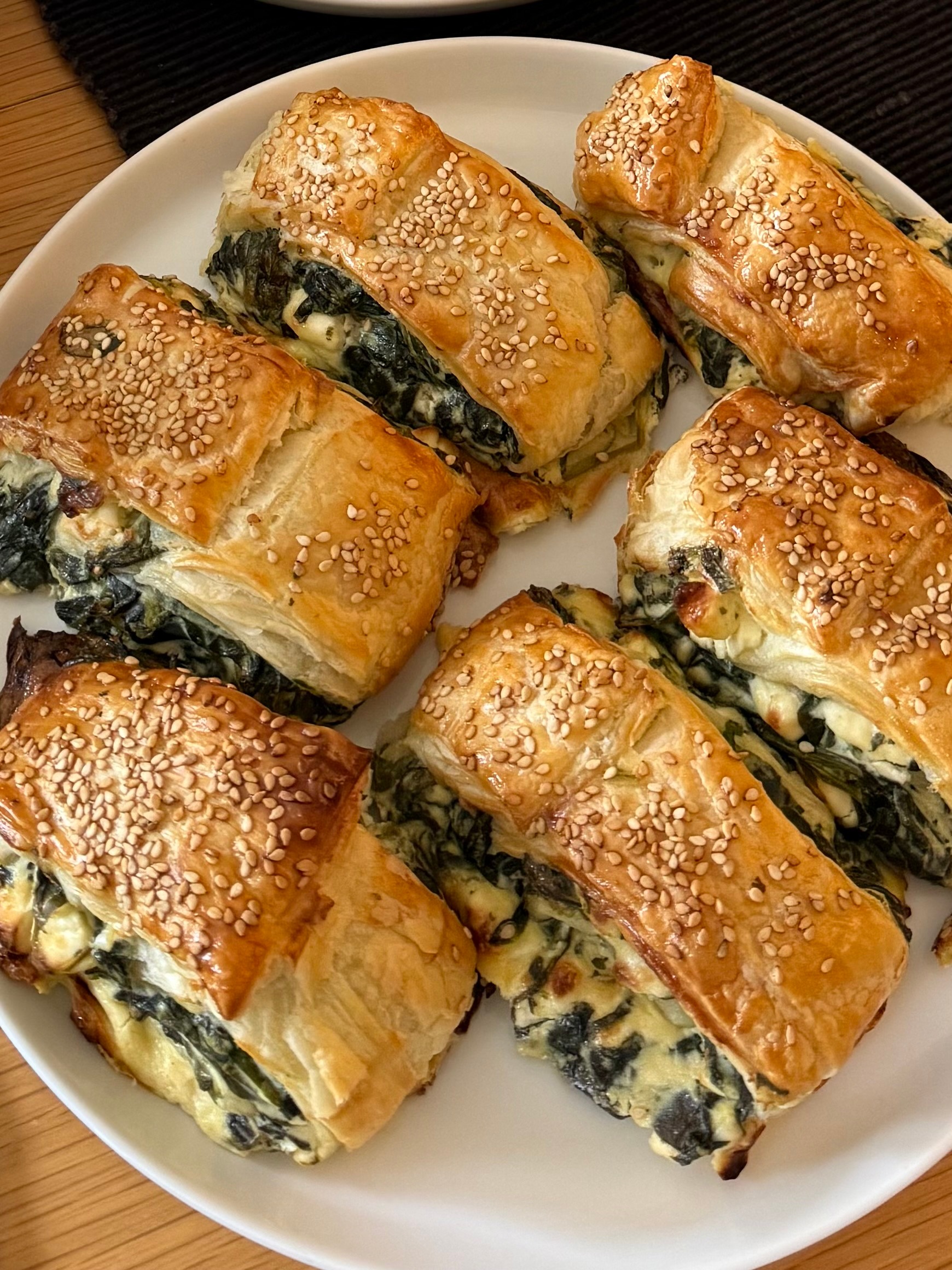 Spinach & Cheese Puffs