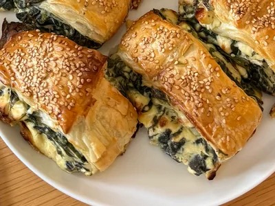 Spinach & Cheese Puffs