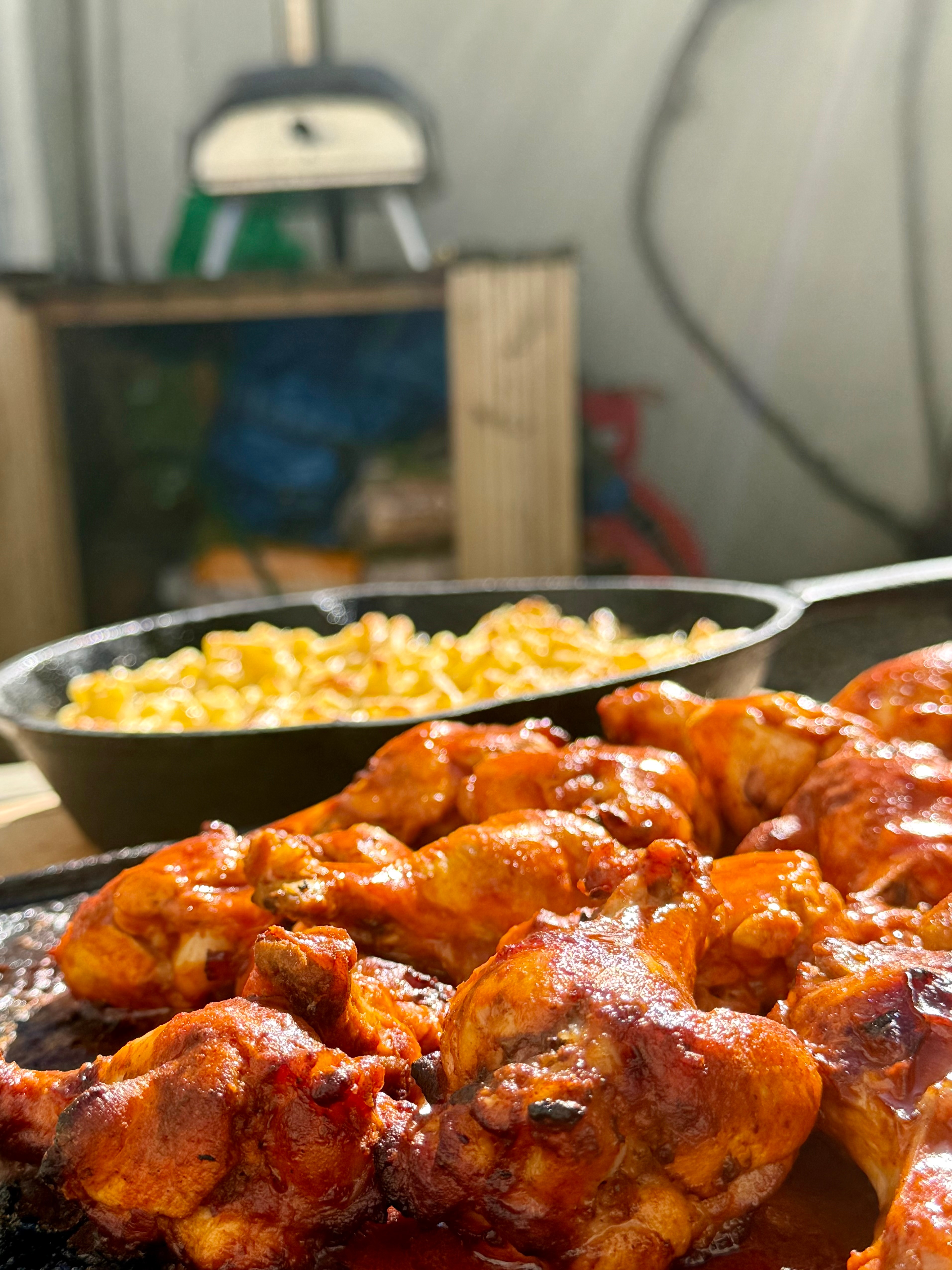 Wood-fired Buffalo Wings & Blue Cheese Dressing